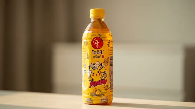 Oishi Honey Lemon Tea.
