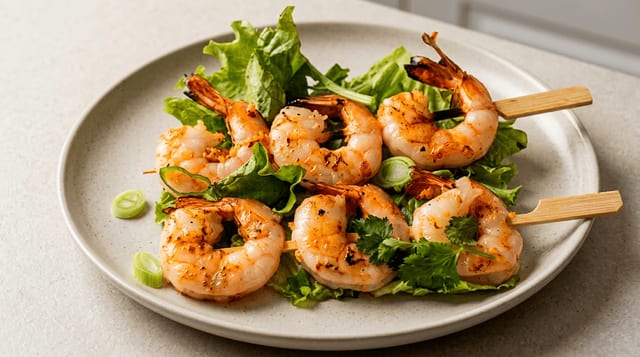 Grilled Shrimp.