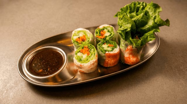 Krab Summer Rolls.