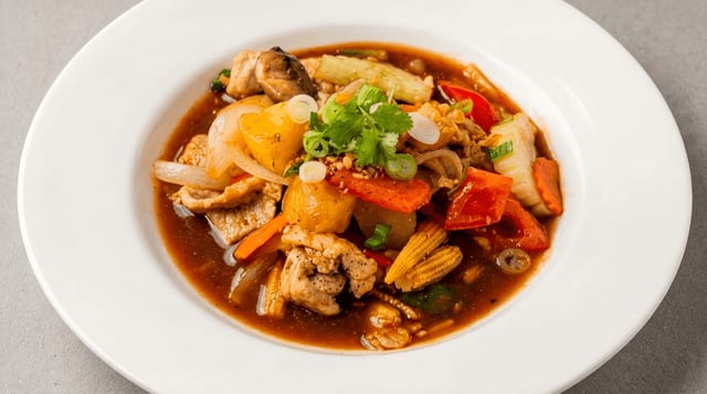 Sweet & Sour Stir-Fry.