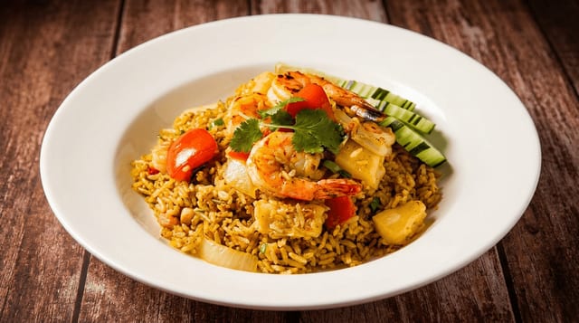 Pineapple Fried Rice.